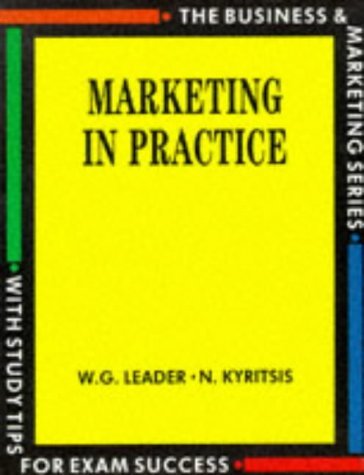 Beispielbild fr Marketing in Practice zum Verkauf von Better World Books Ltd
