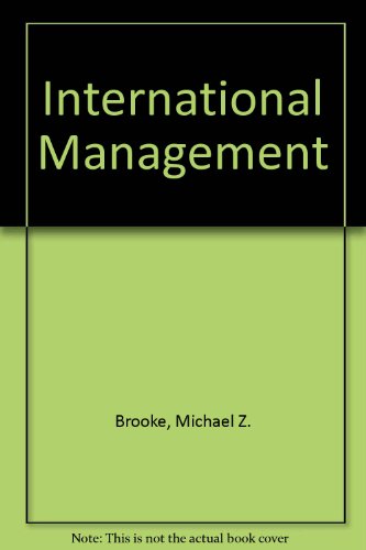 Beispielbild fr International Management zum Verkauf von WorldofBooks