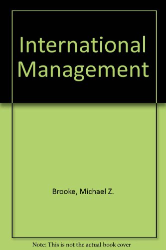 Stock image for International Management for sale by WorldofBooks