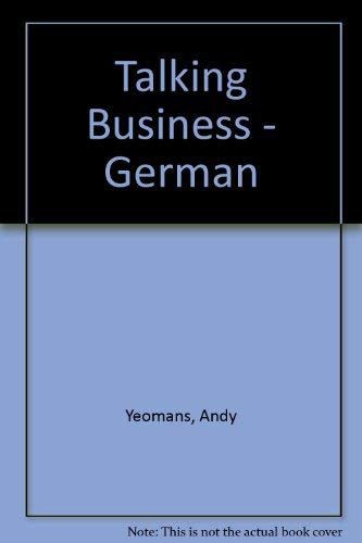 Beispielbild fr Talking Business - German zum Verkauf von Reuseabook