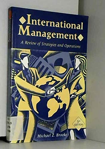 Beispielbild fr International Management : A Review of Strategies and Operations zum Verkauf von Better World Books Ltd