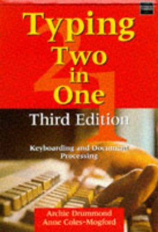 Stock image for Typing Two-In-One : Keyboarding and Document Processing for sale by MusicMagpie