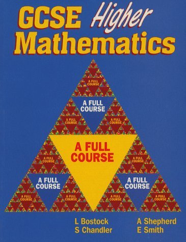 Stock image for GCSE Higher Mathematics: A Full Course for sale by AwesomeBooks