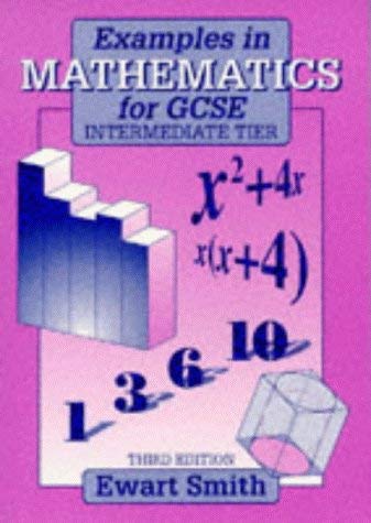 9780748727650: Intermediate Level (Examples in Mathematics for GCSE)