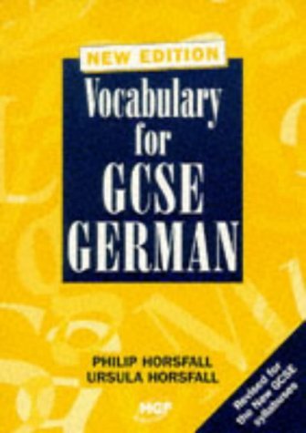 Stock image for Vocabulary for GCSE German for sale by ThriftBooks-Atlanta