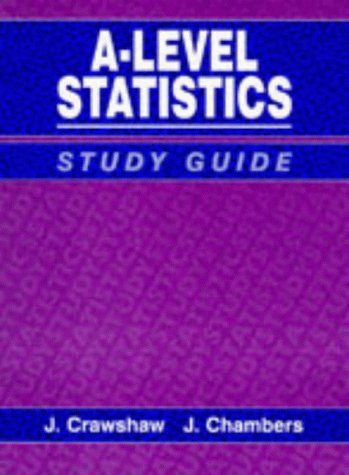 Stock image for A-Level Statistics Study Guide for sale by Better World Books Ltd