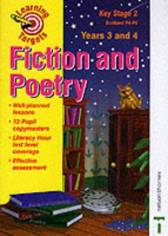 Stock image for Learning Targets for Literacy: Fiction and Poetry: Years 3 and 4 Key Stage 2/Scotland P4-P5 for sale by WorldofBooks