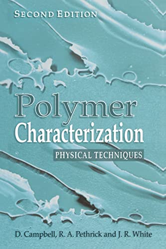 Imagen de archivo de Polymer Characterization a la venta por Phatpocket Limited