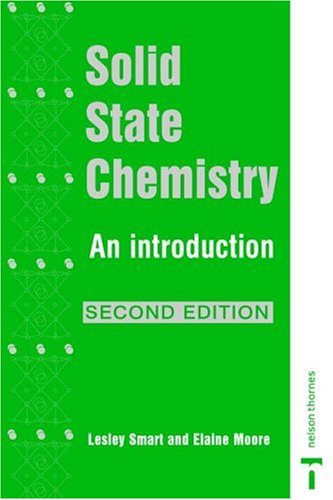 Beispielbild fr Solid State Chemistry: An Introduction, 2nd Edition zum Verkauf von WorldofBooks