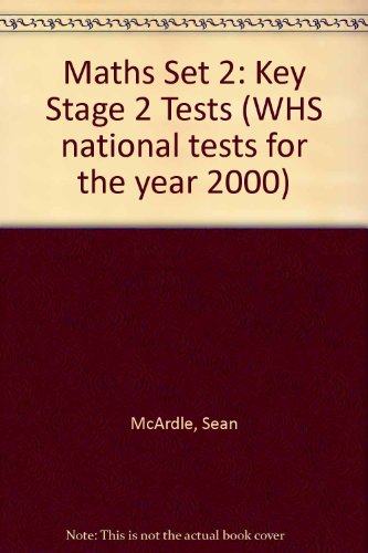 Imagen de archivo de Maths Set 2: Key Stage 2 Tests (WHS national tests for the year 2000) a la venta por Reuseabook