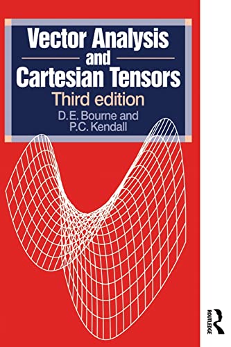 9780748754601: Vector Analysis and Cartesian Tensors, Third edition