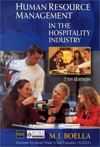 9780748754663: Human Resource Management in the Hospitality Industry