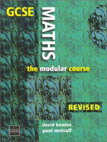 Beispielbild fr GCSE Maths: The Modular Course zum Verkauf von AwesomeBooks