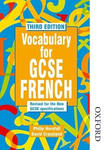 Stock image for Vocabulary for GCSE French - 3rd Edition for sale by SecondSale