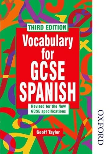 Beispielbild fr Vocabulary for GCSE Spanish - 3rd Edition zum Verkauf von WorldofBooks