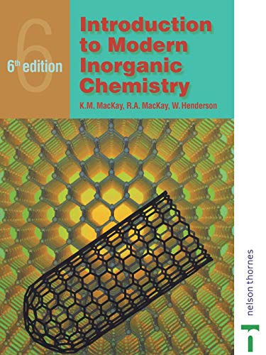 Stock image for Introduction to Modern Inorganic Chemistry, 6th Edition for sale by Better World Books