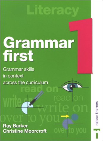 Stock image for Grammar First for sale by Better World Books Ltd