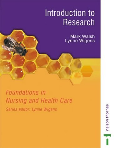 Stock image for Foundations in Nursing and Health Care : Introduction to Research for sale by WorldofBooks