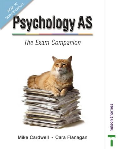Stock image for Psychology As - The Exam Companion Aqa 'A' Specification for sale by MusicMagpie