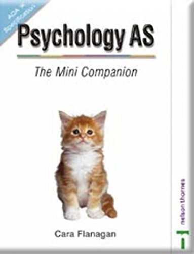Stock image for Psychology As. the Mini Companion Aqa 'A' Specification for sale by MusicMagpie