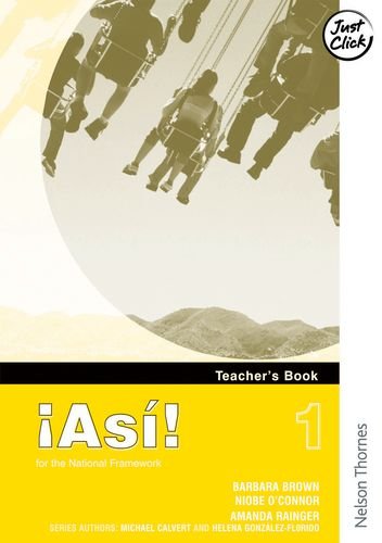Imagen de archivo de Asi! 1Teacher's Book (Paperback) a la venta por Iridium_Books