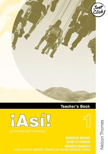 Stock image for !Asi! 1Teacher's Book (Paperback) for sale by Iridium_Books