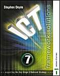 9780748780839: ICT Framework Solutions Year 7 (Ict Framework Solutions S.)