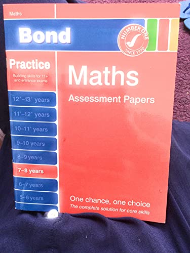 Imagen de archivo de Bond First Papers in Maths: 7-8 Years (Bond Assessment Papers): First Papers in Maths 7-8 Years a la venta por Greener Books