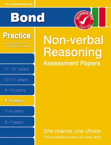 9780748781119: Bond Second Papers in Non-Verbal Reasoning 8-9 Years