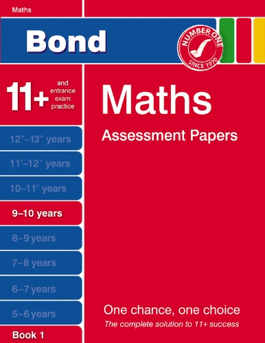 Stock image for Bond Third Papers in Maths: 9-10 Years (Bond Assessment Papers): Third Papers in Maths 9-10 Years for sale by Greener Books
