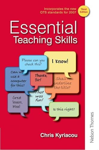 Beispielbild fr Essential Teaching Skills Third Edition zum Verkauf von AwesomeBooks