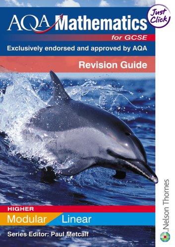 Beispielbild fr AQA Mathematics for GCSE Higher Revision Guide zum Verkauf von AwesomeBooks