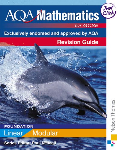 Beispielbild fr AQA Mathematics for GCSE Foundation Revision Guide zum Verkauf von AwesomeBooks