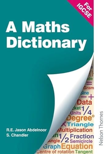 Beispielbild fr A Mathematical Dictionary for IGCSE zum Verkauf von Bahamut Media