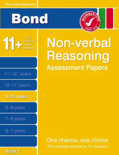 Beispielbild fr Bond Assessment Papers in Non-verbal Reasoning 9-10 Years Book 2 zum Verkauf von WorldofBooks