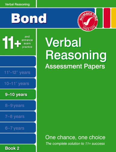 Stock image for Bond Verbal Reasoning Assessment Papers 9-10 years Book 2 for sale by WorldofBooks