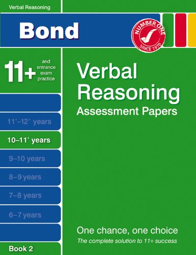 Imagen de archivo de Bond Assessment Papers: More Fourth Papers in Verbal Reasoning 10-11 Years (Bond Assessment Papers) a la venta por WorldofBooks