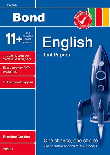 Stock image for Bond 11+ Test Papers English: Standard (Bond Assessment Papers) for sale by WorldofBooks