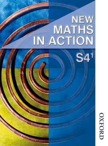 Stock image for New Maths in Action S4/1 Student Book for sale by Better World Books