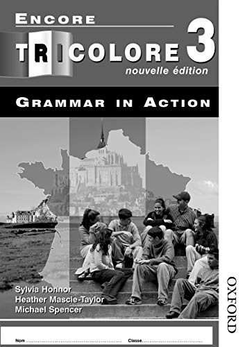 Stock image for Encore Tricolore: Grammar in Action Stage 3 (Encore Tricolore) pack of 8 for sale by Greener Books