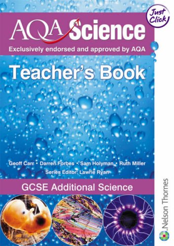 Imagen de archivo de AQA Science: GCSE Additional Science Teachers Book a la venta por Brit Books