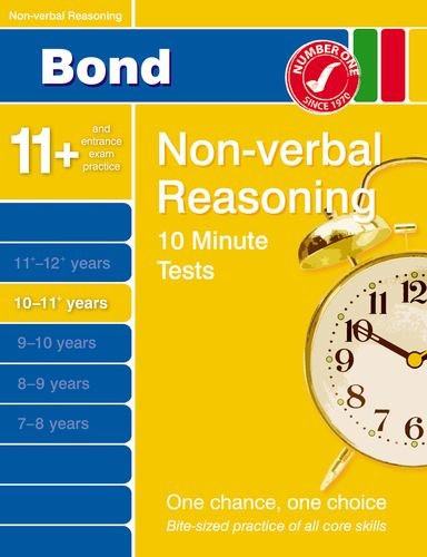 Beispielbild fr Bond 10 Minute Tests 10 - 11 years Non-verbal Reasoning zum Verkauf von WorldofBooks