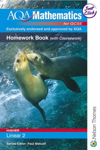 Stock image for AQA Mathematcs for GCSE: Homework Book (with Coursework) for sale by AwesomeBooks