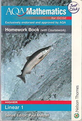 Beispielbild fr AQA Mathematics for GCSE Linear Higher 1 Homework Book zum Verkauf von AwesomeBooks