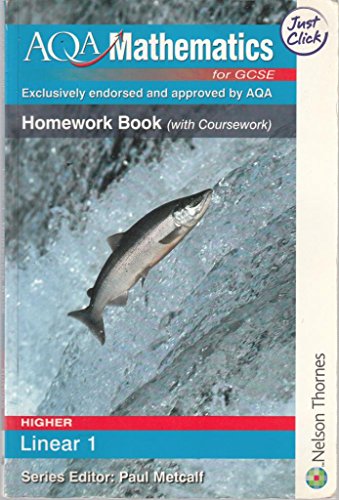 Stock image for AQA Mathematics for GCSE Linear Higher 1 Homework Book for sale by AwesomeBooks