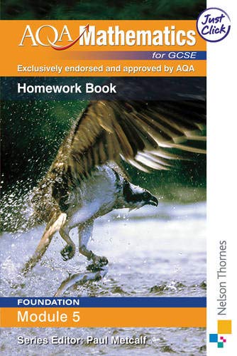Imagen de archivo de AQA Mathematics: Homework Book: For GCSE a la venta por Reuseabook