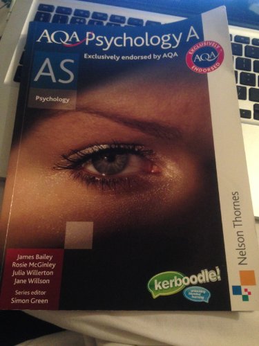 Imagen de archivo de AQA Psychology A AS: Student's Book (Aqa As Level) a la venta por AwesomeBooks