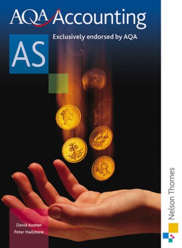 Stock image for AQA Accounting AS: Student's Book (Aqa As Level) for sale by AwesomeBooks