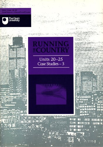 Running the Country: Case Studies Bk. 3 (Course D212) (9780749200695) by Cochrane, Allan