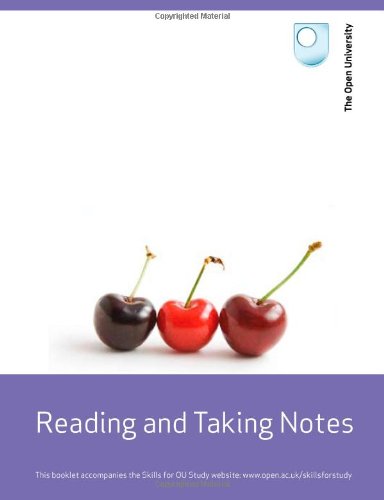 Imagen de archivo de Reading and Taking Notes a la venta por WorldofBooks